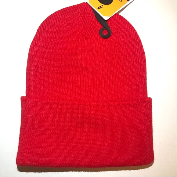 FINAL PRICE CLOSET CLOSING ❤️CARHARTT 🔥 FIRE RED BEANIE ❤️ - Picture 4 of 9